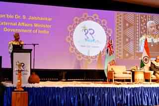 EAM S Jaishankar addressing the 12th World Hindi Conference (Pic Via Twitter)