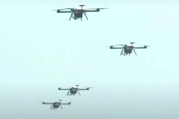 Indian Army's Swarm Drones (image Via YouTube). (Representative Image)