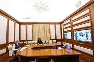 PM Modi chairs 41st edition of PRAGATI meet (Image via twitter)