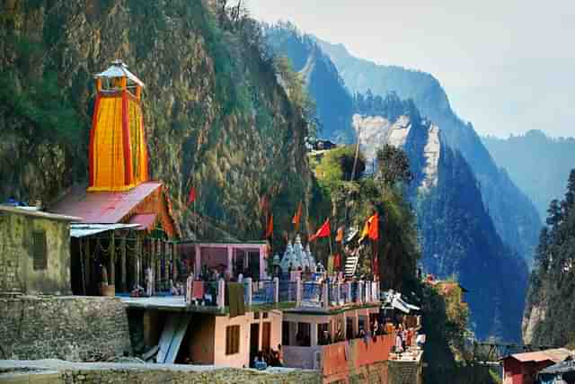 The Yamunotri Dham.