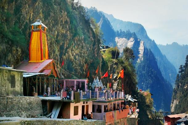 The Yamunotri Dham.