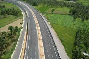 A stretch of the Bengaluru-Mysore Expressway. (Representative image)