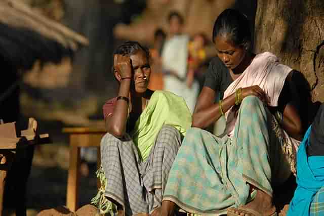 Santhal tribal women in Jharkhand. (Wikipedia). (representative image).