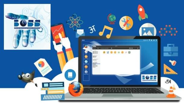 C-DAC’s BOSS, the first Indian operating for desktop PCs and laptops.
