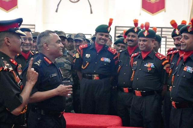 Indian Army Chief General Manoj Pande (Pic Via Twitter)