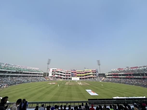 View from the Old Clubhouse Stand.