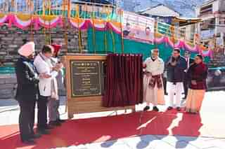 PM Narendra Modi laying foundation stone for Gaurikund-Kedarnath Ropeway Project