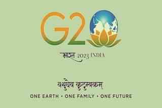 The G20 logo unveiled by Prime Minister Narendra Modi.