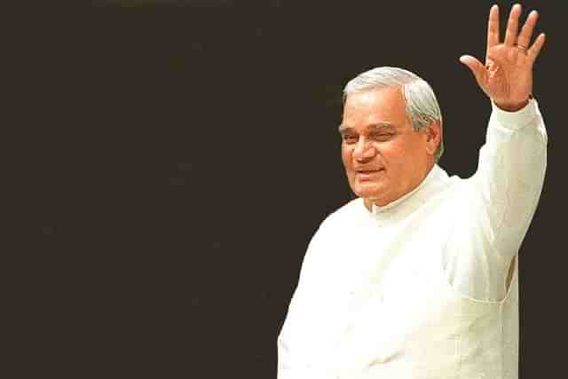 Former prime minister Atal Bihari Vajpayee.