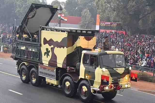 The Swathi Weapons Locating Radar. 