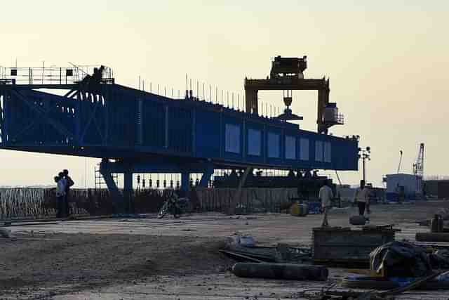 A National Highway under Construction in India (Sonu Mehta/Hindustan Times via Getty Images)