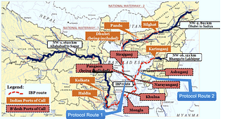 Indo-Bangladesh Protocol (IBP) Route
