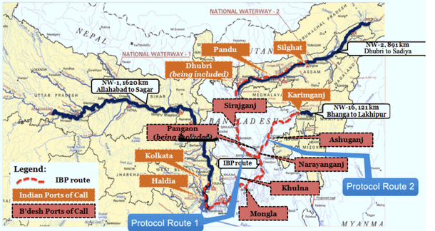 Indo-Bangladesh Protocol (IBP) Route