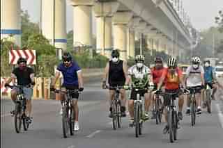 Cycling infrastructure is the need of the hour. 