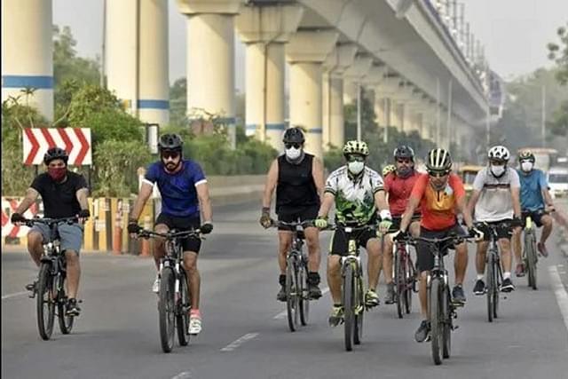 Cycling infrastructure is the need of the hour. 