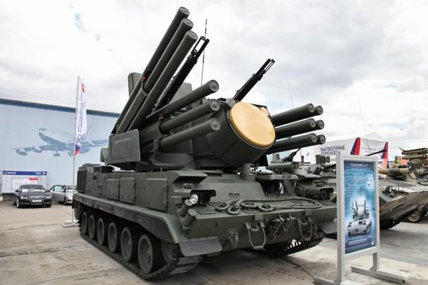 Pantsir-S1 system (Pic Via Wikipedia)