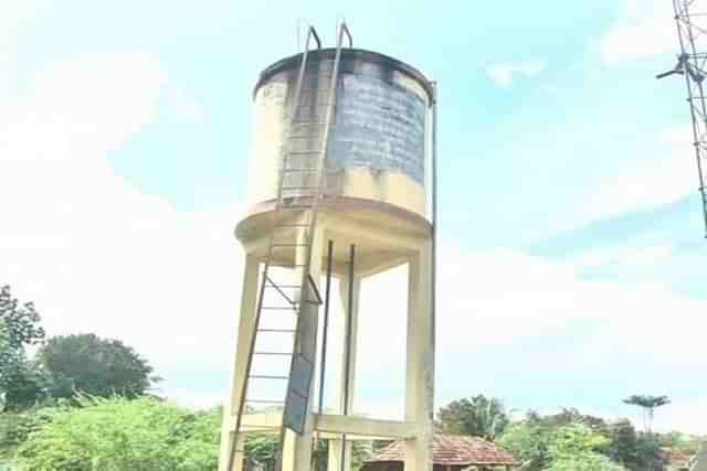 The Vengaivayal water tank.