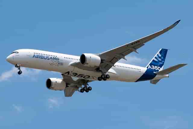 Airbus A350 (Pic Via Wikipedia)