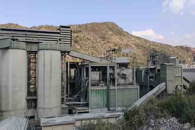 Ambuja Cement factory in Darlaghat