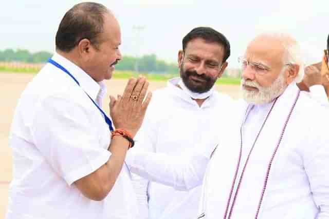 Kanna Lakshminarayana with PM Modi (@KLN4You/Twitter)