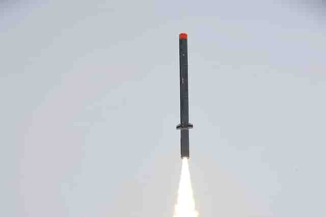 Nirbhay missile tested in 2019.  (Representative Image)