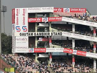 Gautam Gambhir Stand.