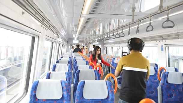 Trainset testing on RRTS corridor