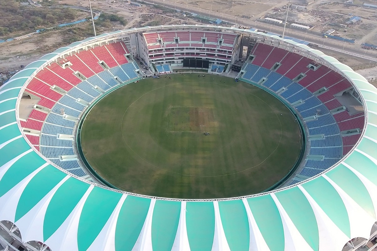 Ekana International Cricket Stadium In Lucknow. (image via ekana.com)