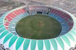 Ekana International Cricket Stadium In Lucknow, Uttar Pradesh. (Image via ekana.com)