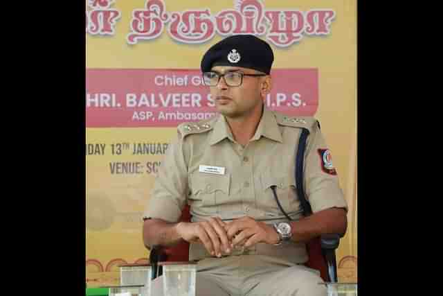 Balveer Singh, the suspended IPS officer