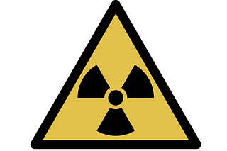 Radiation hazard symbol (Pic Via Wikipedia)