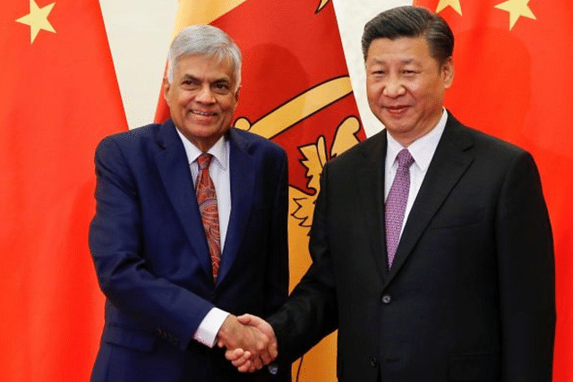 President of Sri Lanka Ranil Wickremesinghe and President of China  Xi Jinping. (Representational image).