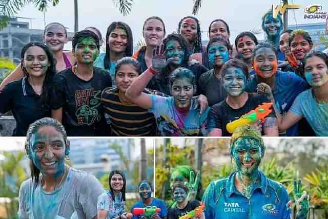 Holi with WPL players: Holi aayee re — WPL ke liye. (Instagram)