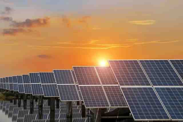 Solar photo-voltaic modules. (Representative image).