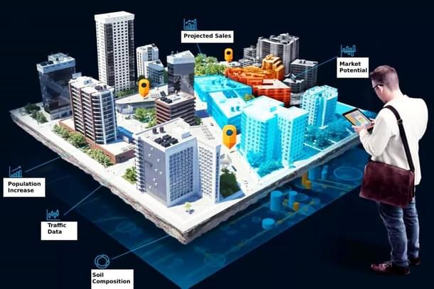 Location Intelligence can provide many useful business insights. (Image Credit: ESRI).