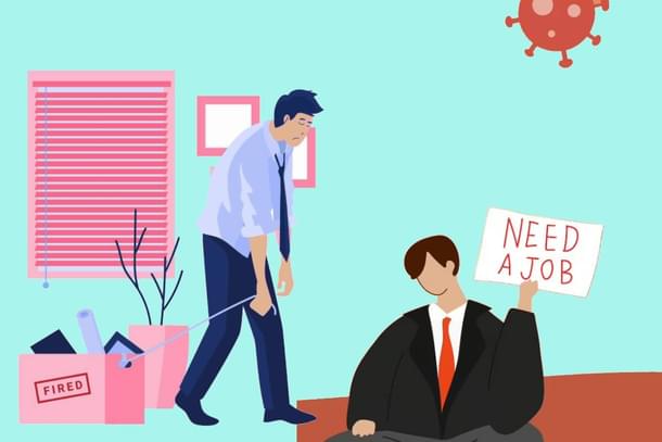 Mass layoffs are affecting the Indian tech industry. (Graphic compiled from Freepik images).