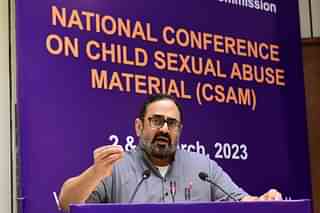 Union Minister of State for IT Rajeev Chandrasekhar (Pic Via Twitter)