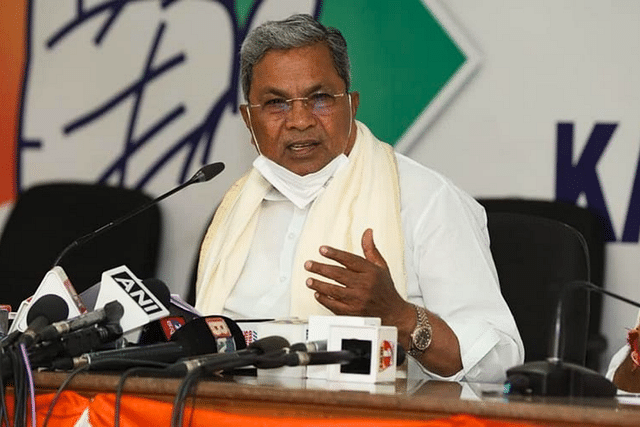 Karnataka CM Siddaramaiah