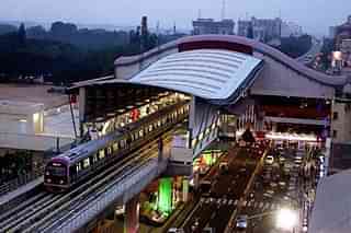 Bengaluru Metro. (image via @NammaMetro/Facebook).