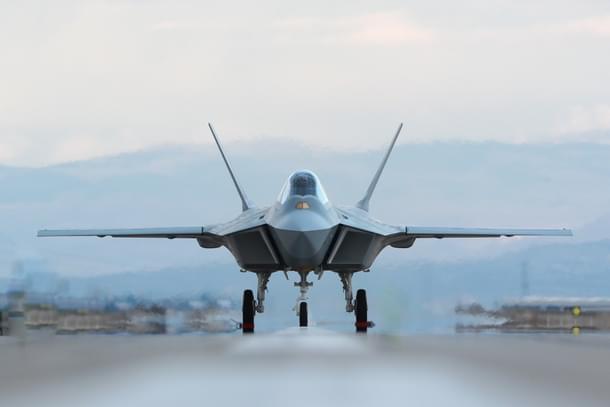 The Turkish TF-X fighter jet. (Image via Twitter/@IsmailDemirSSB).