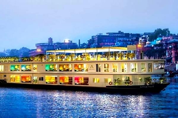 Luxury Cruise MV Ganga Vilas (Twitter)