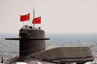 China's Type 094 nuclear-powered ballistic missile submarine. 