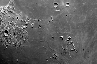 Cameras mounted on the crew module of the Orion spacecraft captured these views of the Moon’s surface on 5 December 2022. (Photo: NASA Johnson/Flickr)