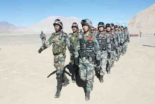 Joint military exercise in Ladakh. (Representative Image) (Picture By: Northern Command/Indian Army).