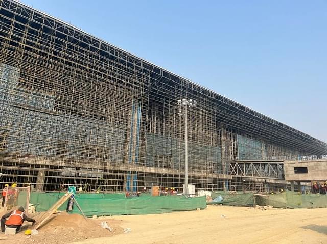 Present Update on the Terminal Building (Sahil P/ Twitter).