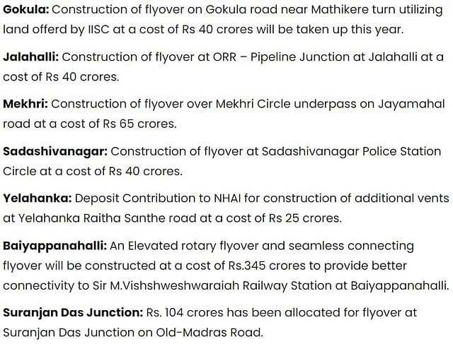 Work on flyovers announced in the budget. (TimesNowNews)