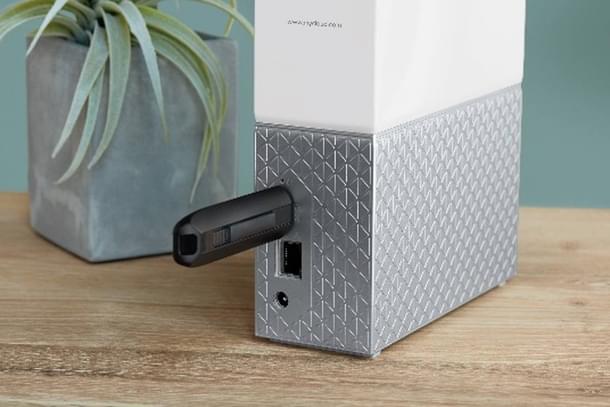 Western Digital's network attached storage devices offer WD MyCloud backup.