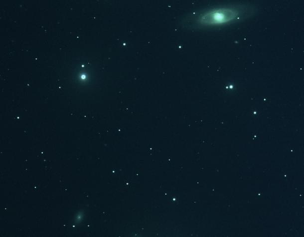 The colour-composite image obtained from first light observations of ILMT. (Image: ARIES).