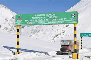 The Zojila Pass was kept open for traffic till as late as 6 January this year, thereby creating a new historic precedent of its kind.