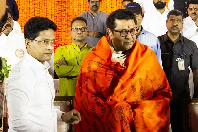 Maharashtra Navnirman Sena chief Raj Thackeray. 